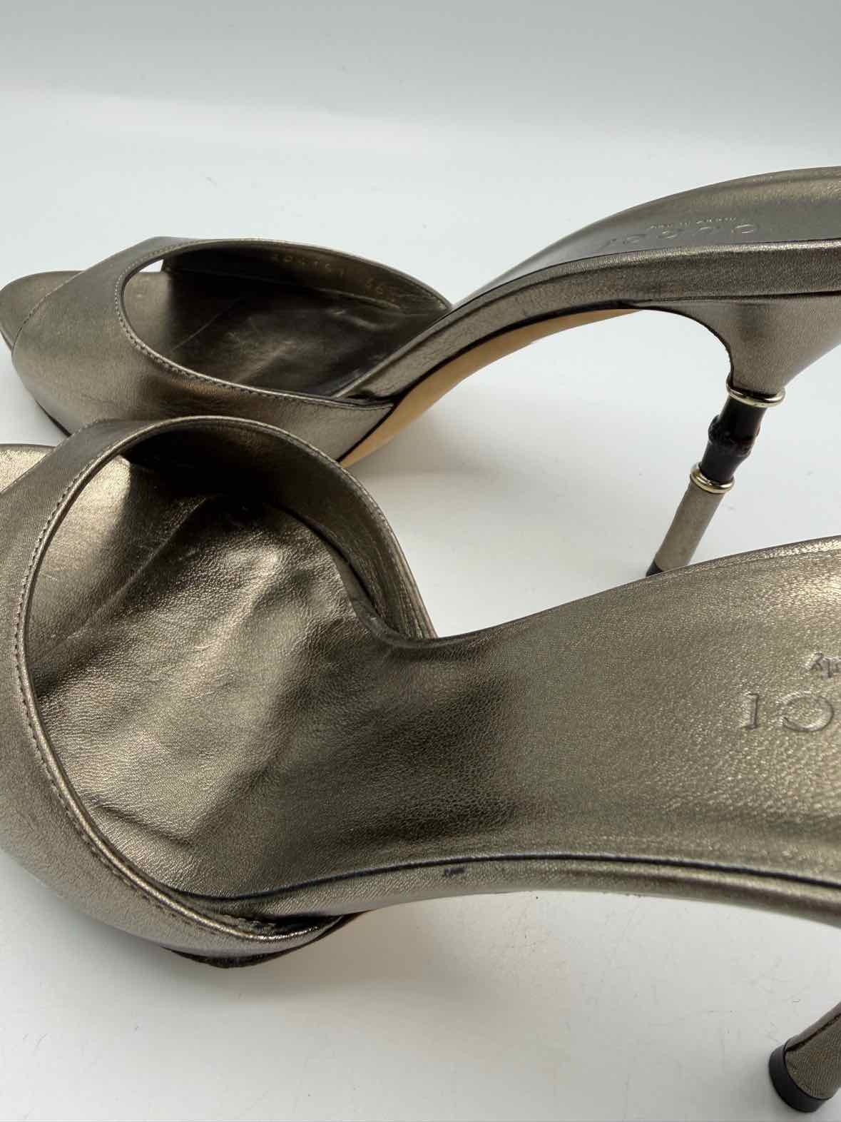 Gucci Pewter Size 36.5 Shoes