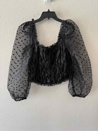 HERS&MINE Black Size S Shirt