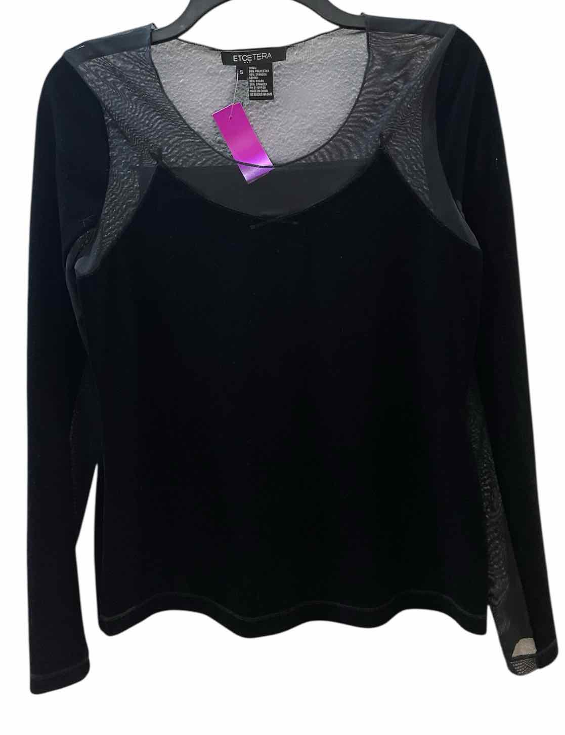 Etcetera Black Size S Shirt