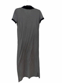 Theory Navy and White Size S Dress
