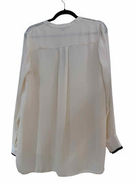 Vince Cream and Black Size 8 Shirt