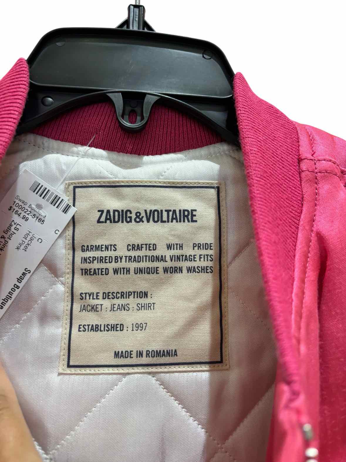 Zadig & Voltaire Hot Pink Jacket
