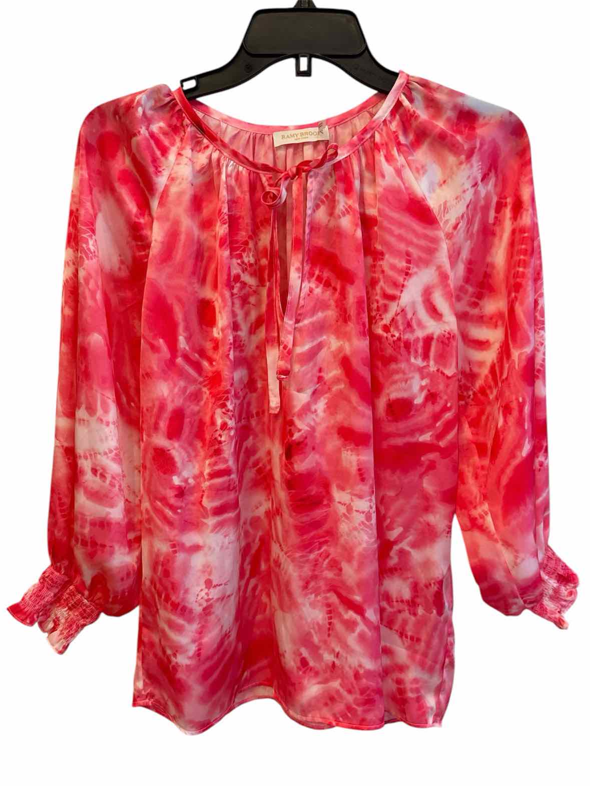 Ramy Brook Pink and White Size M Shirt