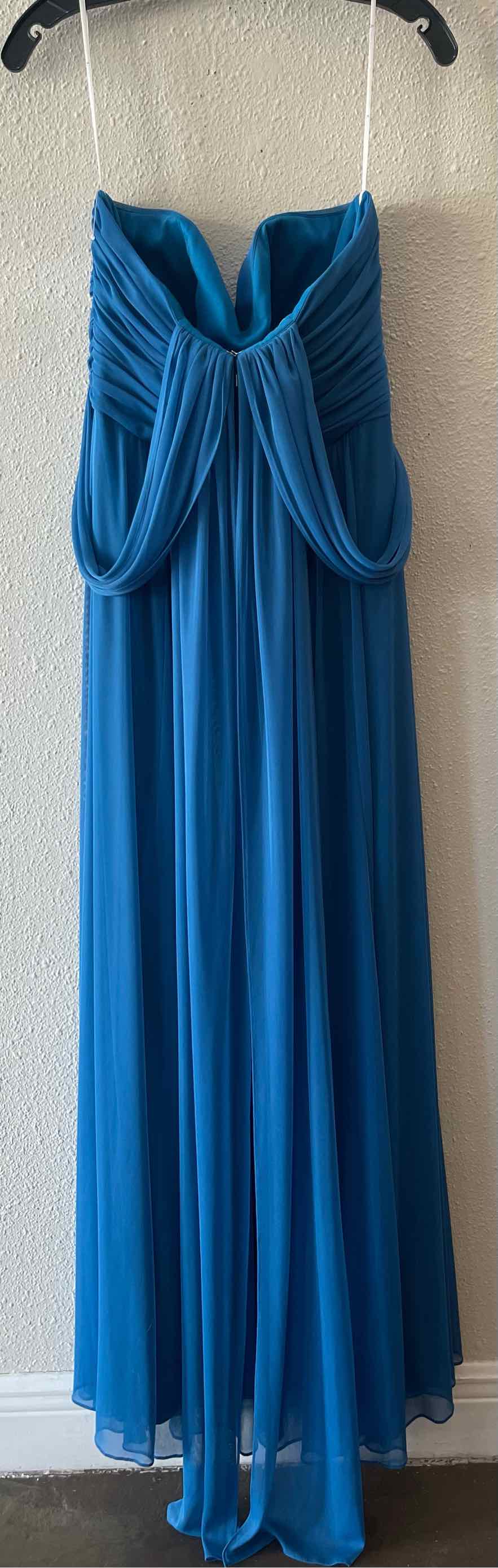 Jenny Yoo ocean blue Size 12 Gown/Evening Wear