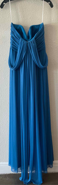 Jenny Yoo ocean blue Size 12 Gown/Evening Wear