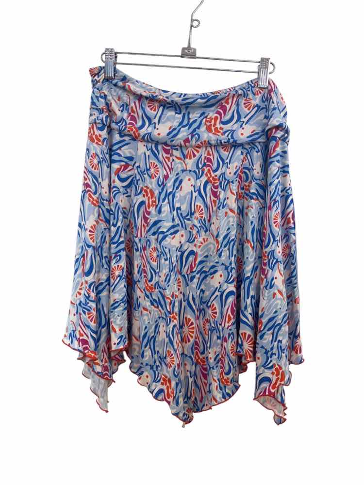 diane von furstenberg Blue Multi Size 12 Skirt