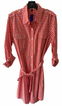 Its A Shirt... Red and white Size L Dress