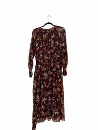 Calvin Klein Brown and Orange Size 10 Dress