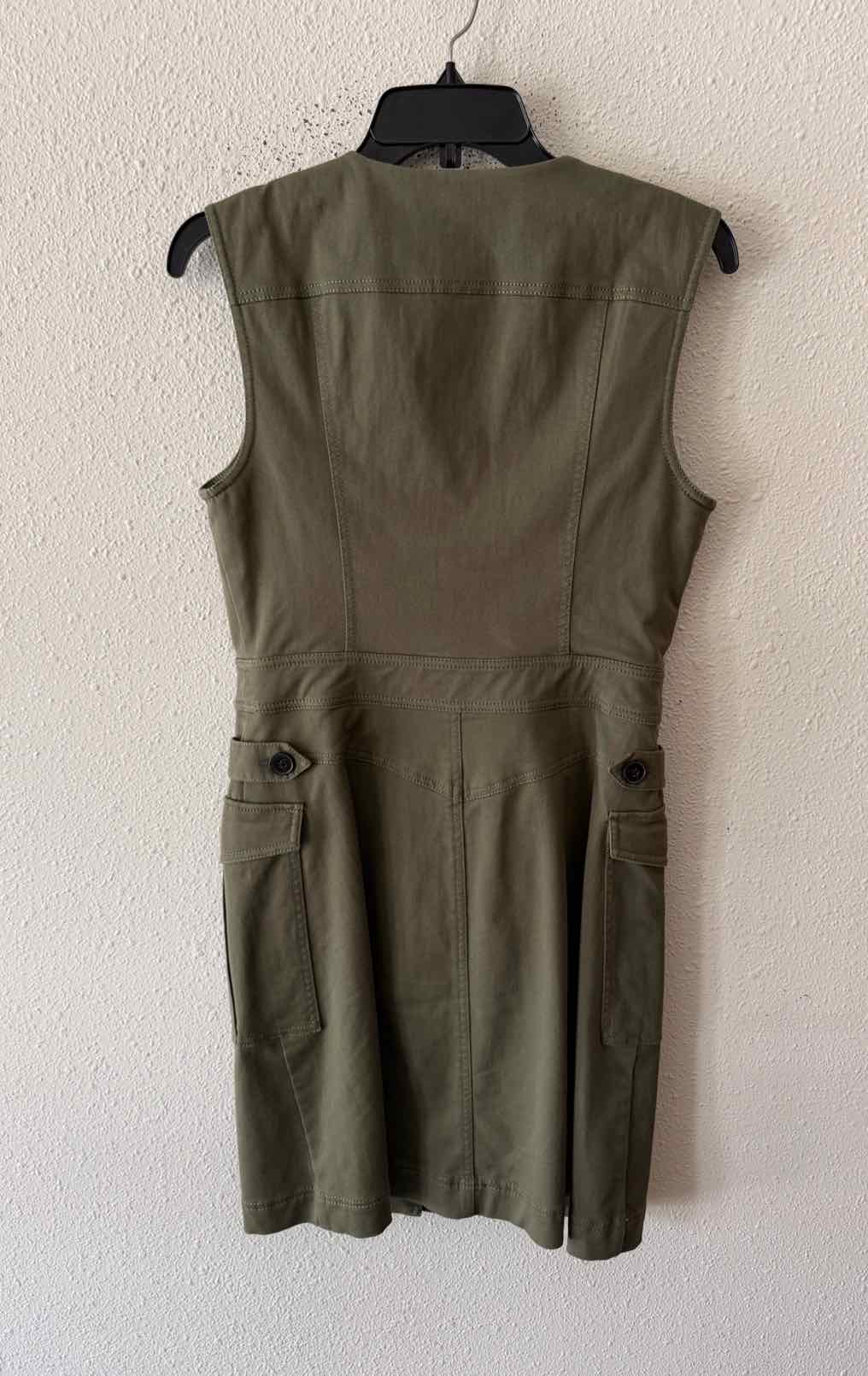 Derek Lam 10 Crosby Army Green Size 4 Dress