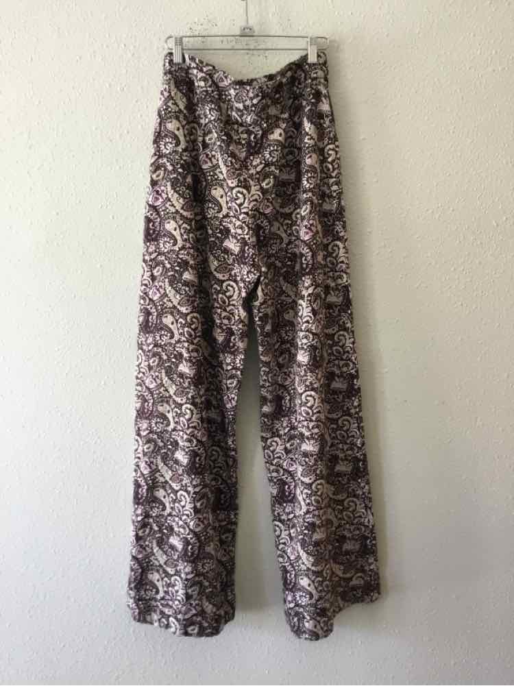 Julia Amory Purple Multi Size L Pants