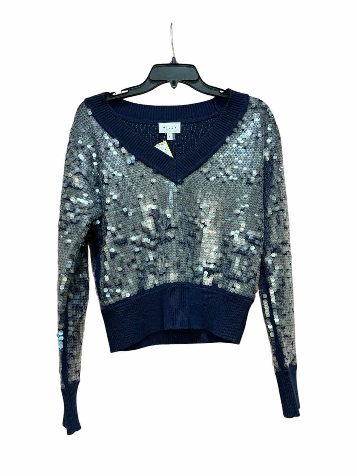 Milly Navy Size P Sweater