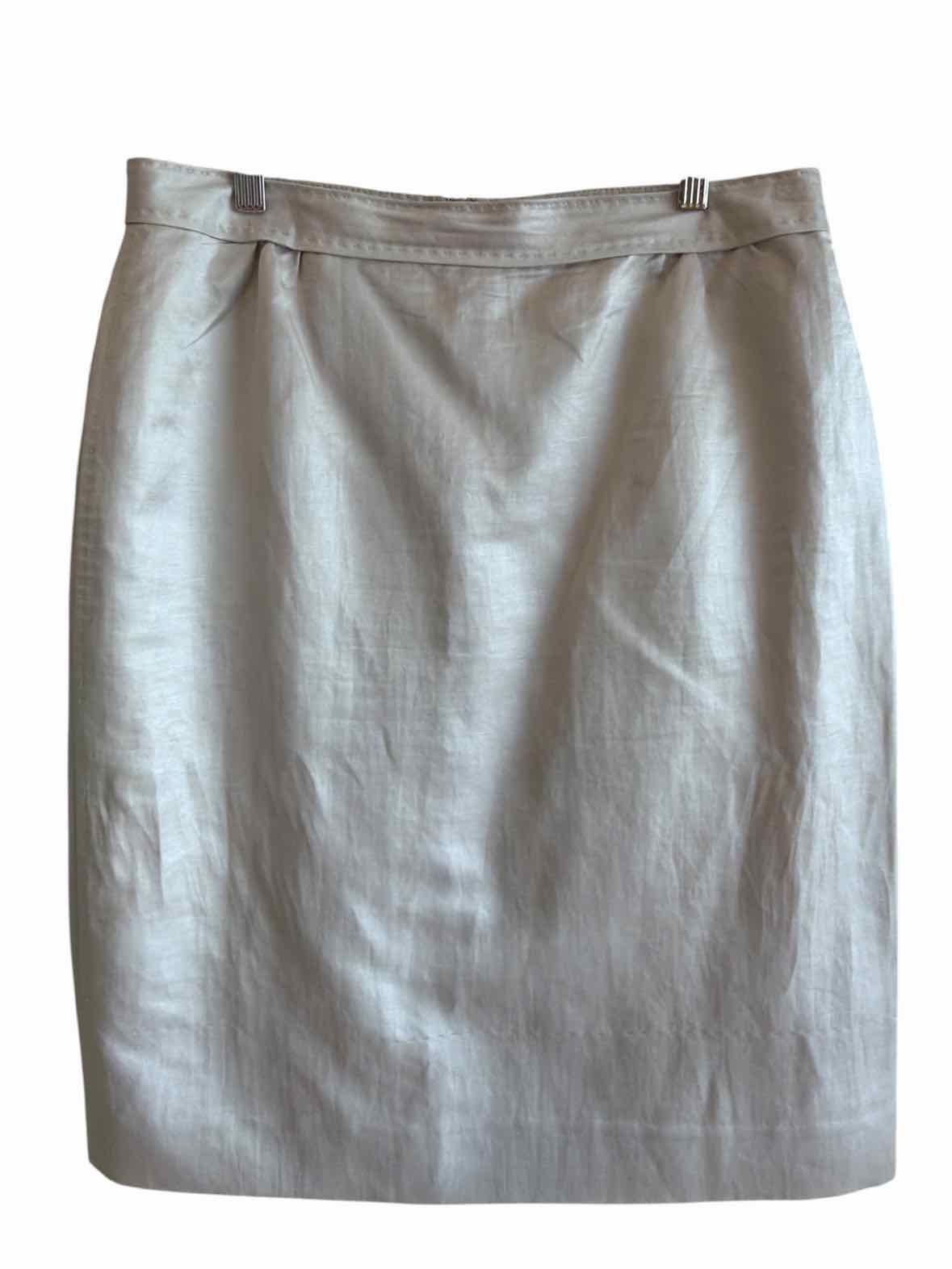 Carolina Herrera grey Size 12 Skirt
