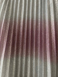 Sezane purple and silver Size 34 Skirt