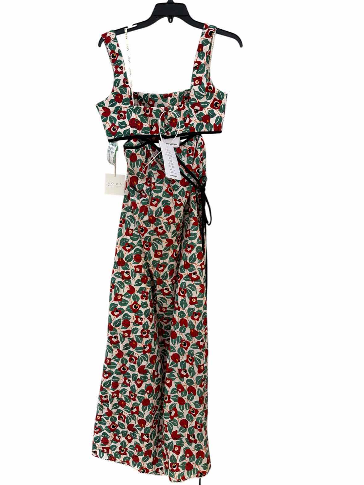 agua bendita Green and red Size M Dress