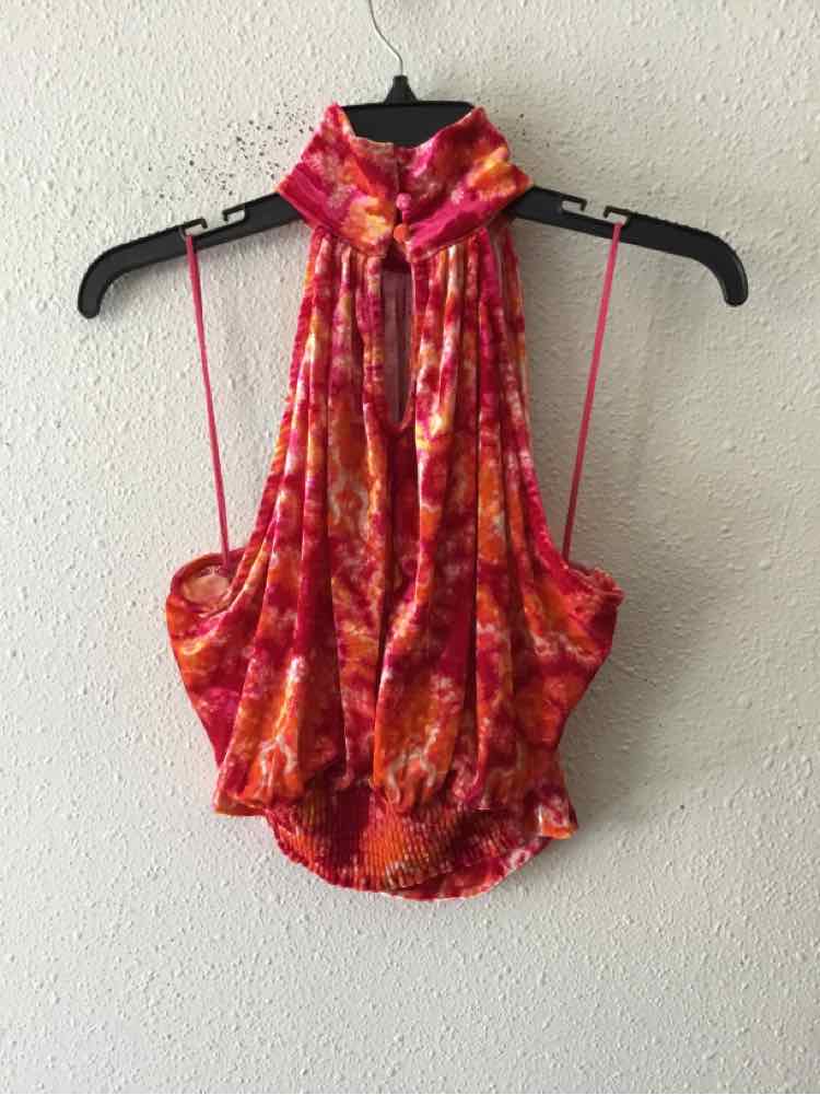 Free People Red multi Size XS Shirt