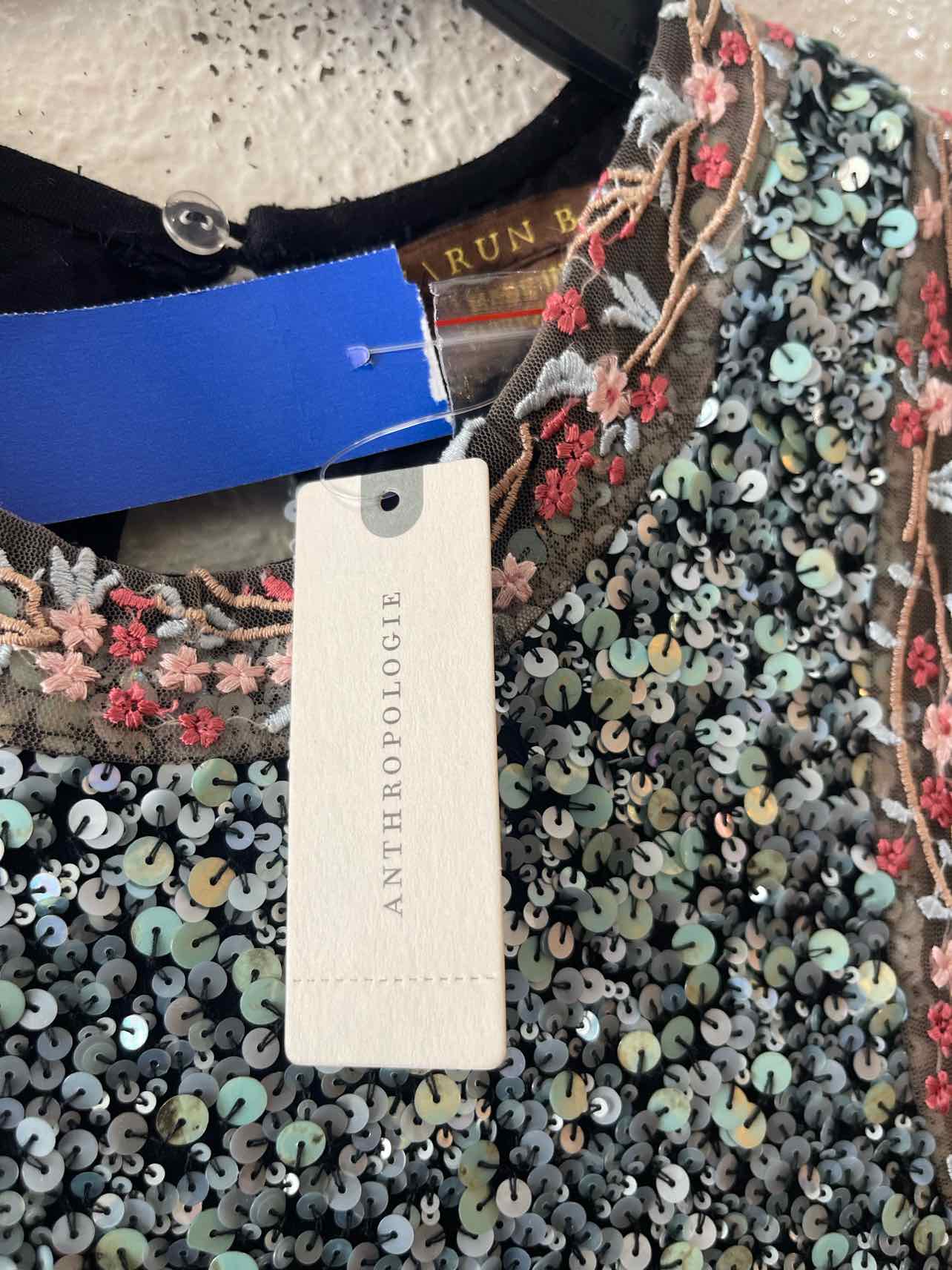 Varun Bahl Black Multi Size 8 Dress