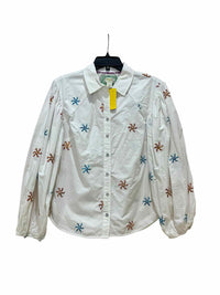 maeve White Multi Size M Shirt