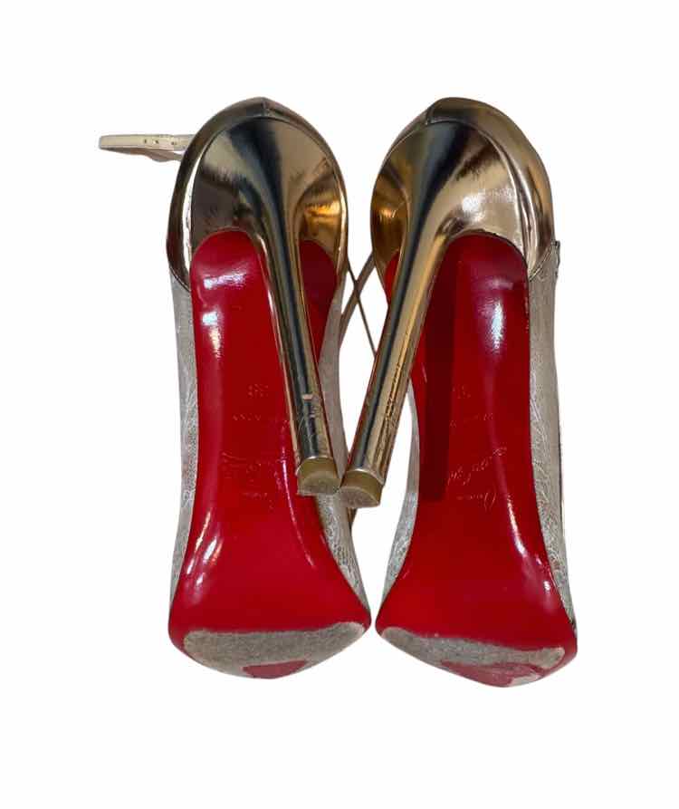 Christian Louboutin Beige Size 39 Shoes