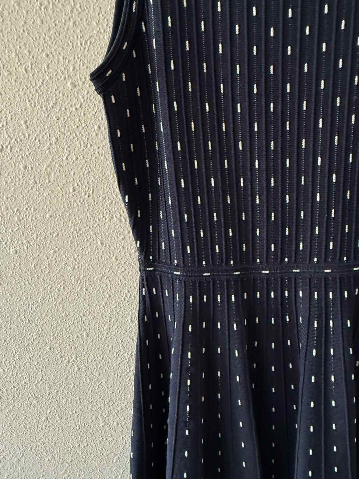 Milly Navy and White Size S Dress