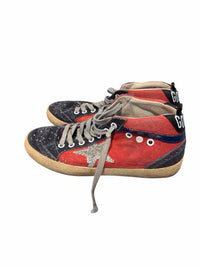 Golden Goose red, blue, silver Size 37 Shoes
