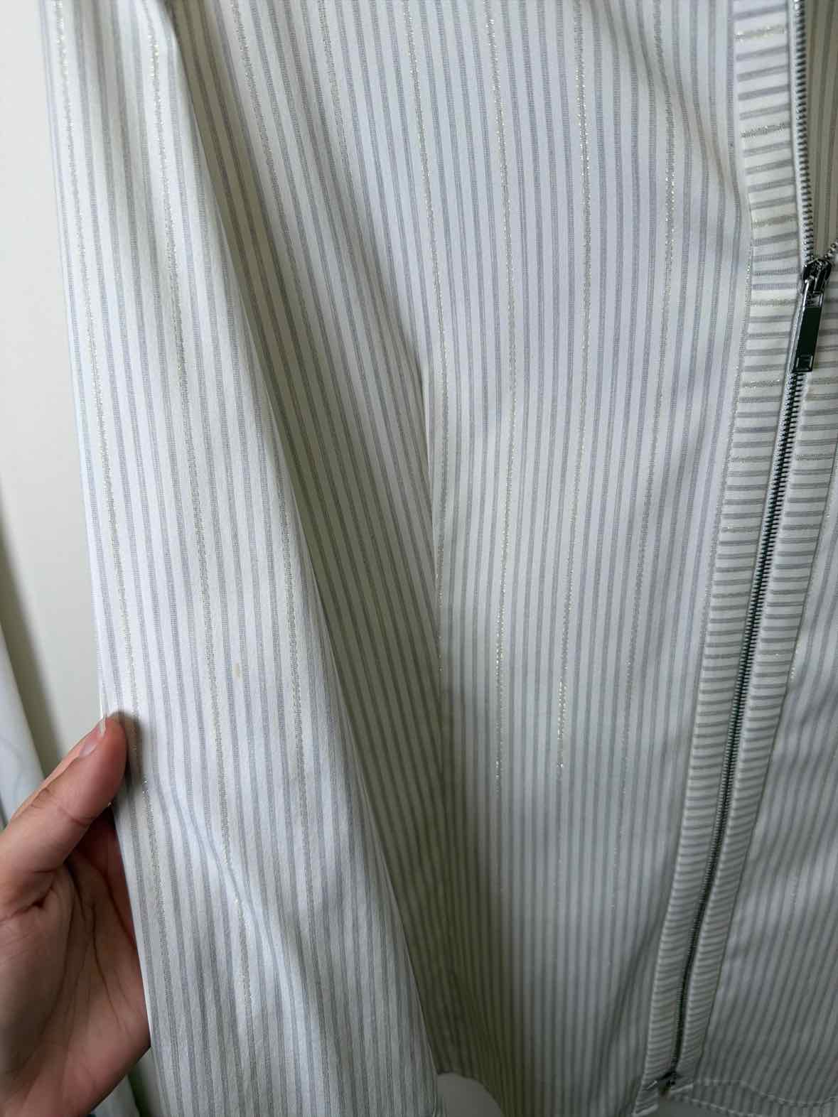 Lafayette 148 White Size 8 Shirt