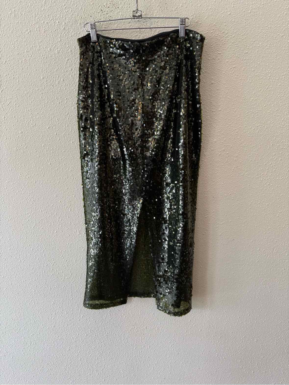 Zara Black and olive Size M Skirt