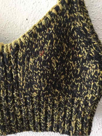 ULLA JOHNSON Black and yellow Size S Shirt
