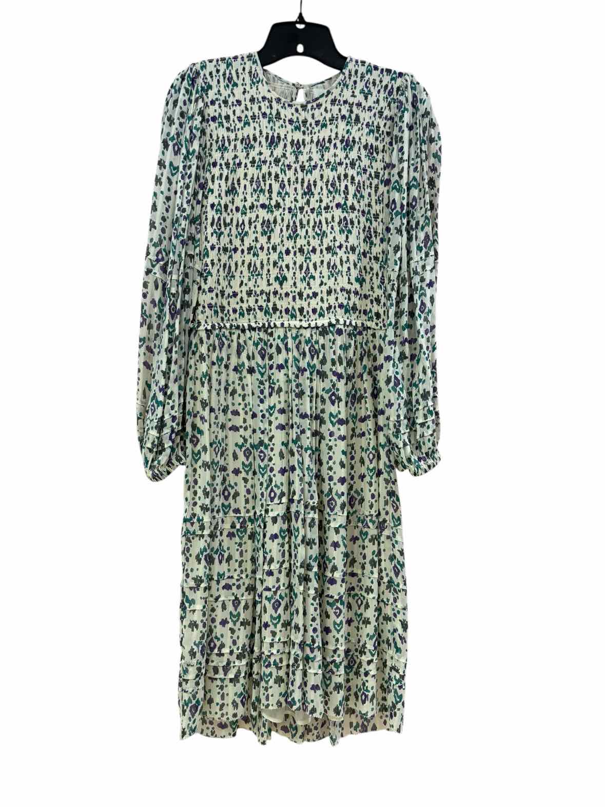Isabel ETOILE Marant purple and green Size 40 Dress