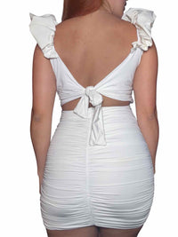 Maygel Coronel Cream Size One Size Dress