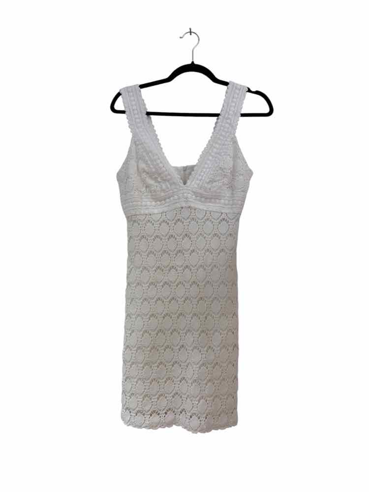 Trina Turk White Size 4 Dress