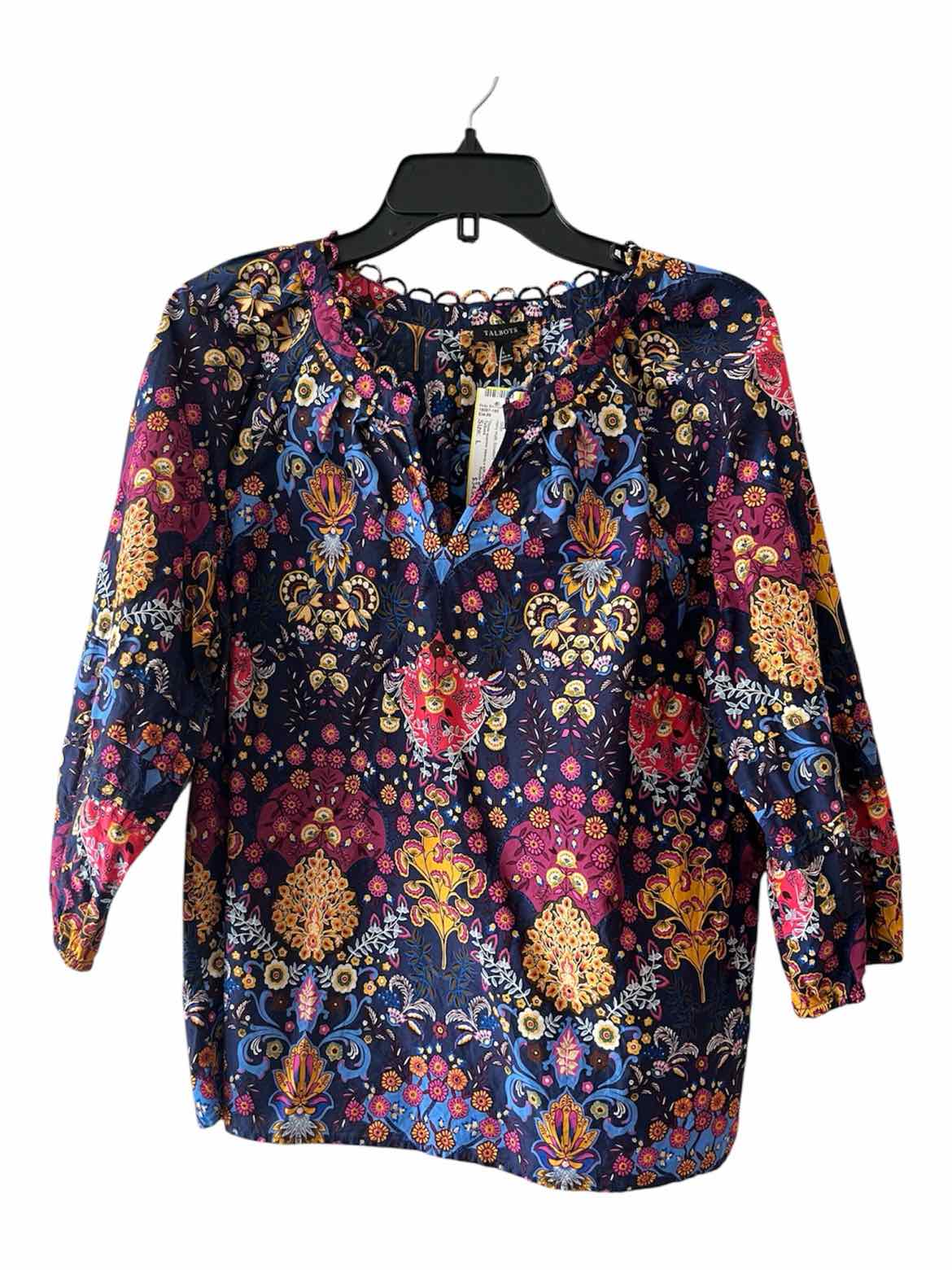 Talbots navy multi Size L Shirt