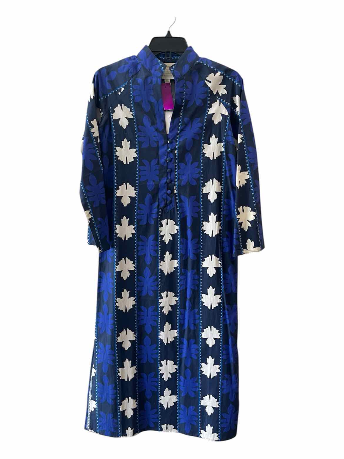 Sail to Sable Blue and White Size XXS Dress