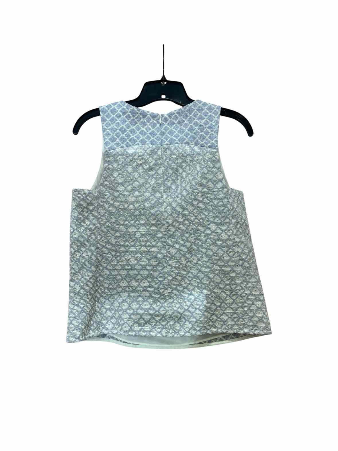 Prose & Poetry white and baby blue Size S Shirt