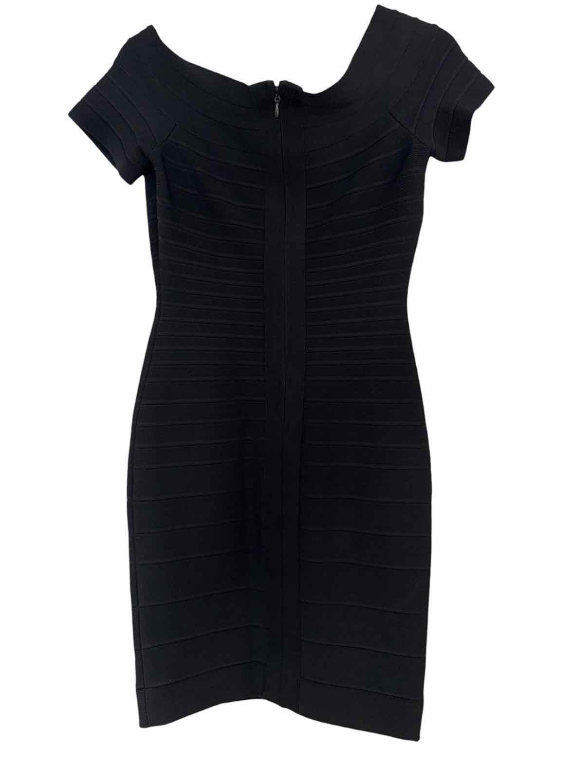 Herve Leger Black Size M Dress