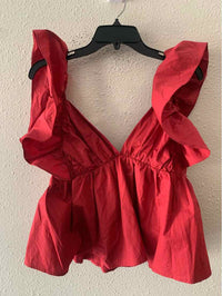 day + moon Red Size L Shirt