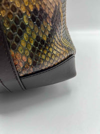 Gucci green and brown Handbag