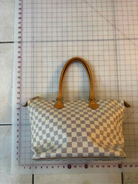 Louis Vuitton white and gray Handbag