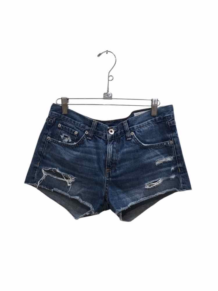rag & bone Blue Size 26 Shorts
