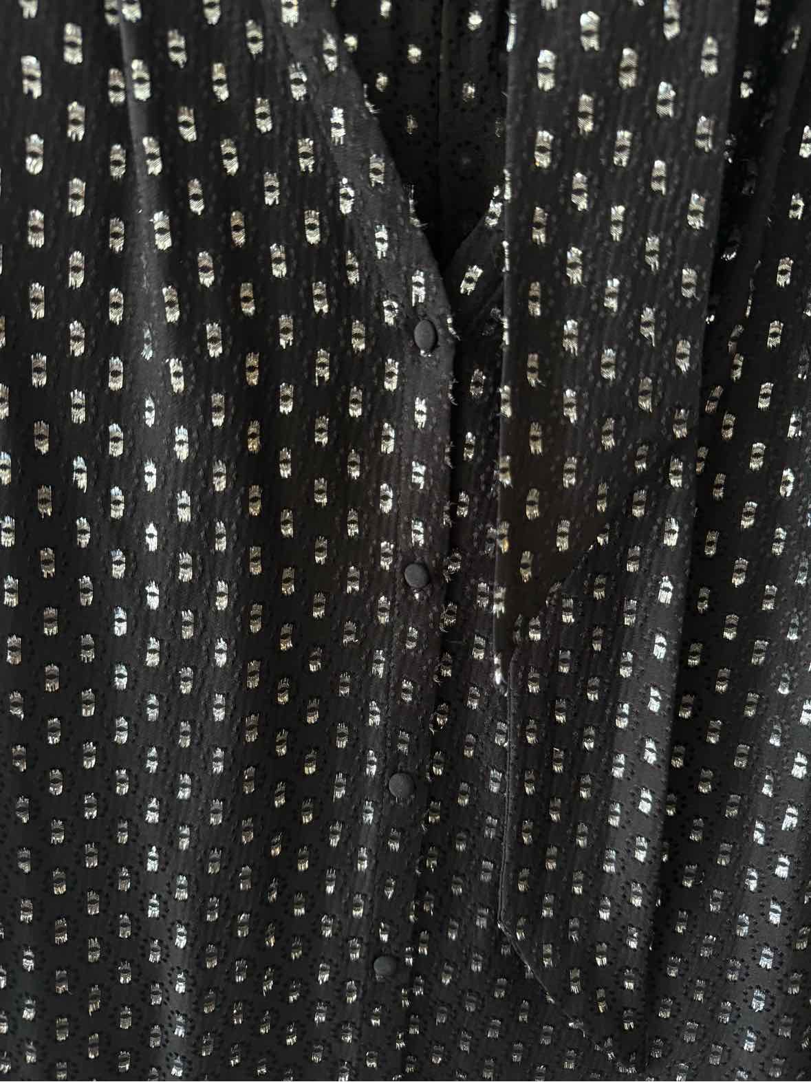 Paige Black and silver Size S Shirt