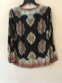 ecru Black Multi Shirt