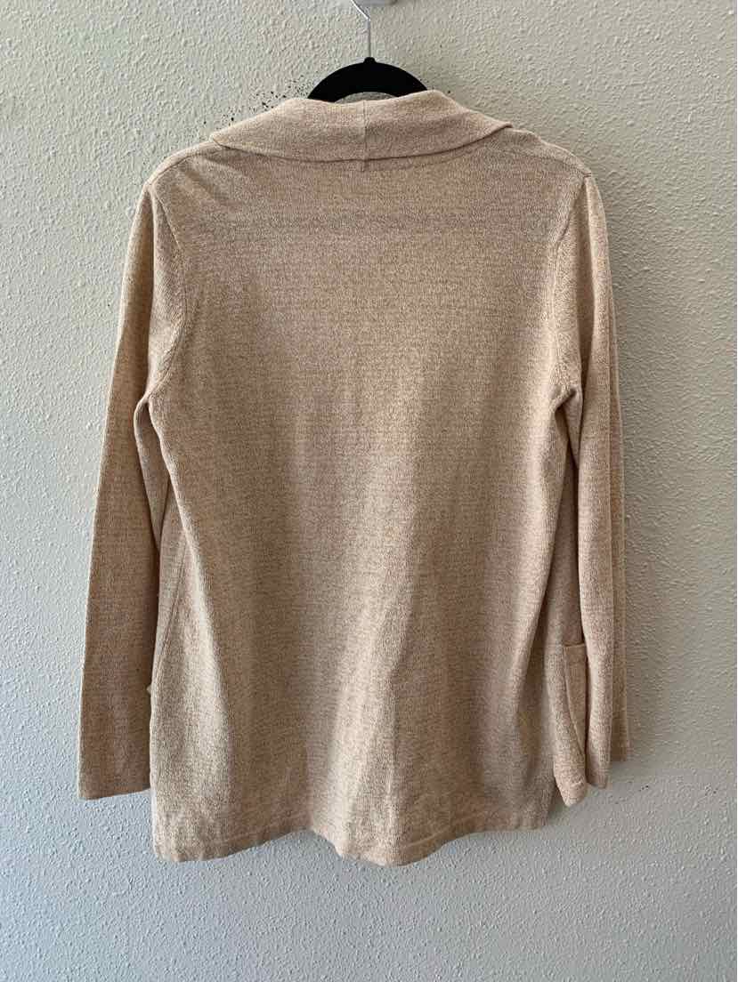 J. McLaughlin Beige Size M Cardigan
