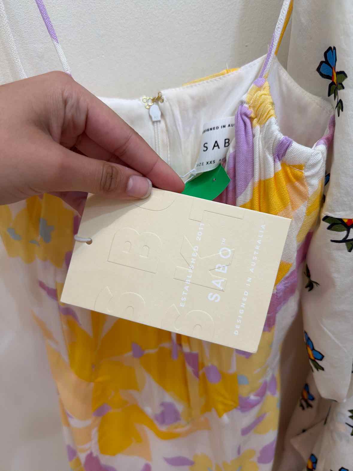 Sabo purple and yellow Size 0 Dress