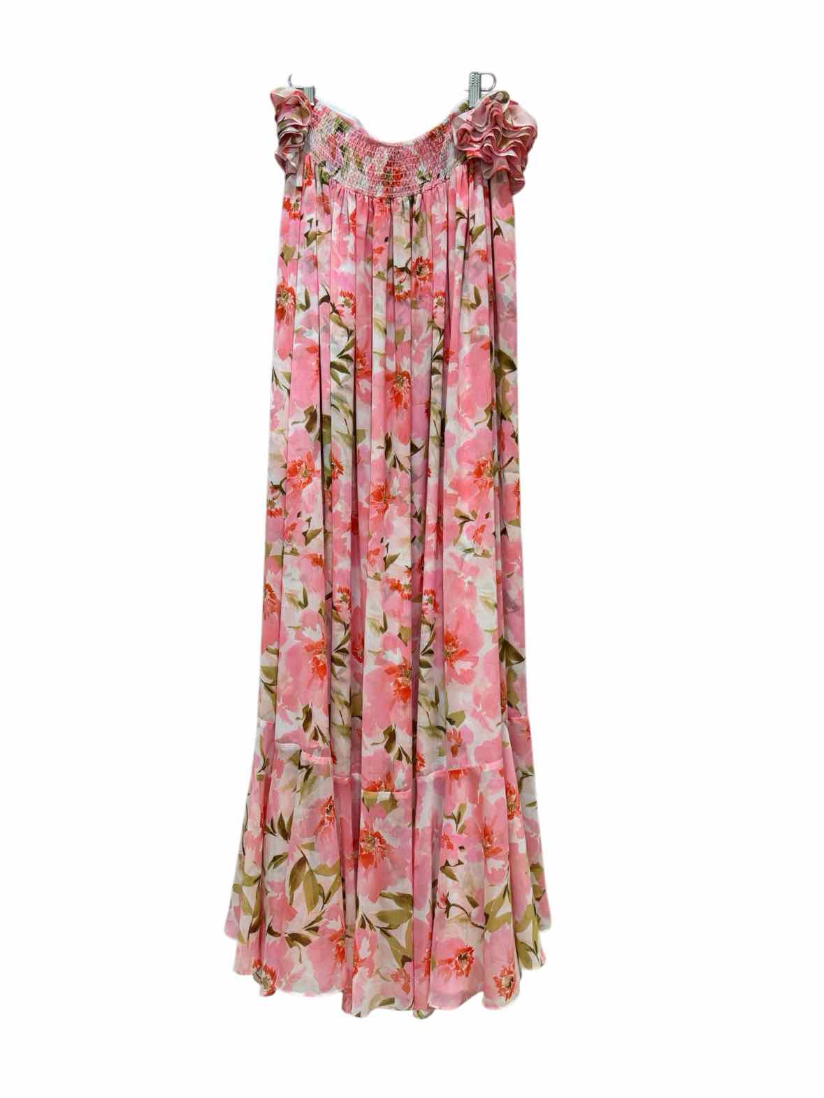 Misa Pink Multi Size M Dress