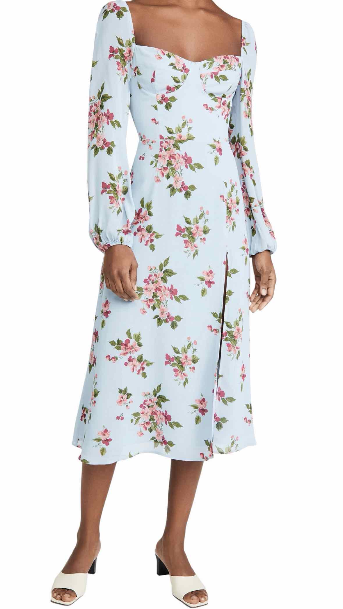 Reformation Light Blue Size 8 Dress – Swap Boutique