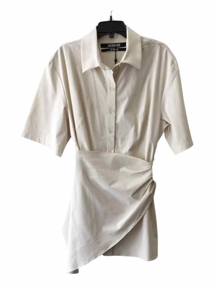Jacquemus Ivory Size 46 Dress