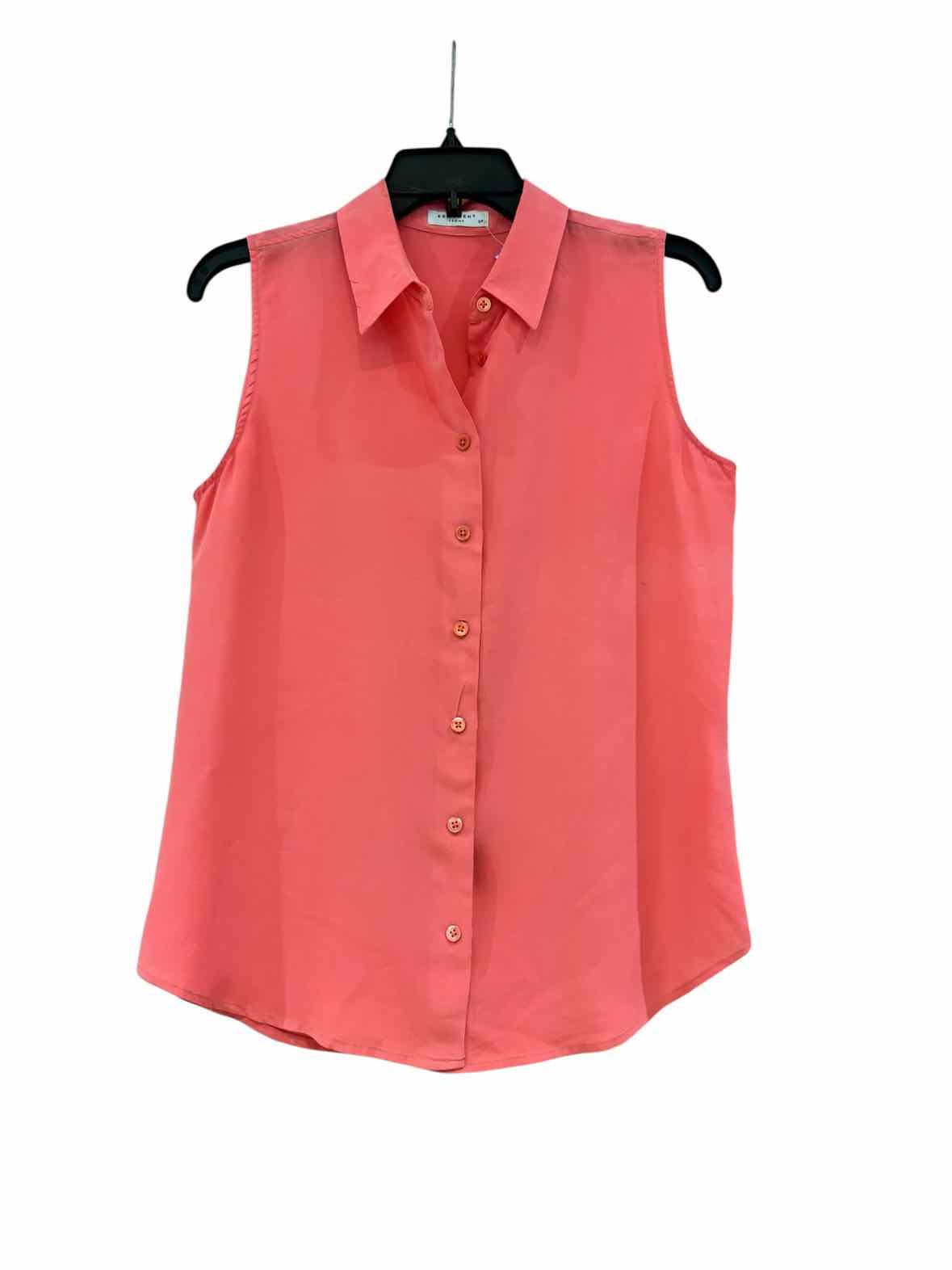 Equipment Peach Size S Blouse