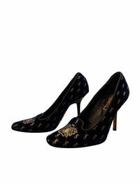 Saint Laurent blue and gold Size 38.5 Shoes