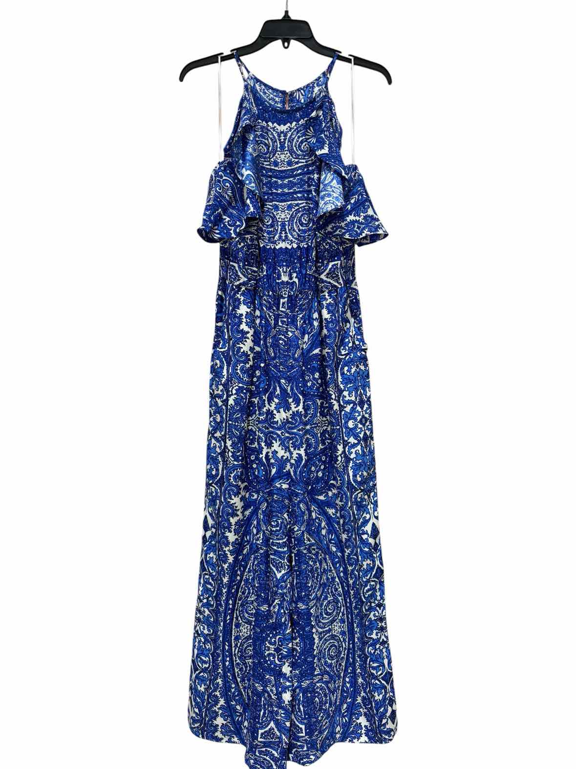 Alice & Trixie White and Royal Blue Size S Jumpsuit