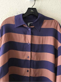 Essential Antwerp brown and navy Size XS Shirt