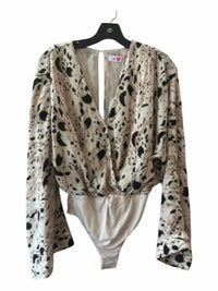buddy love beige and black Size XS Bodysuit